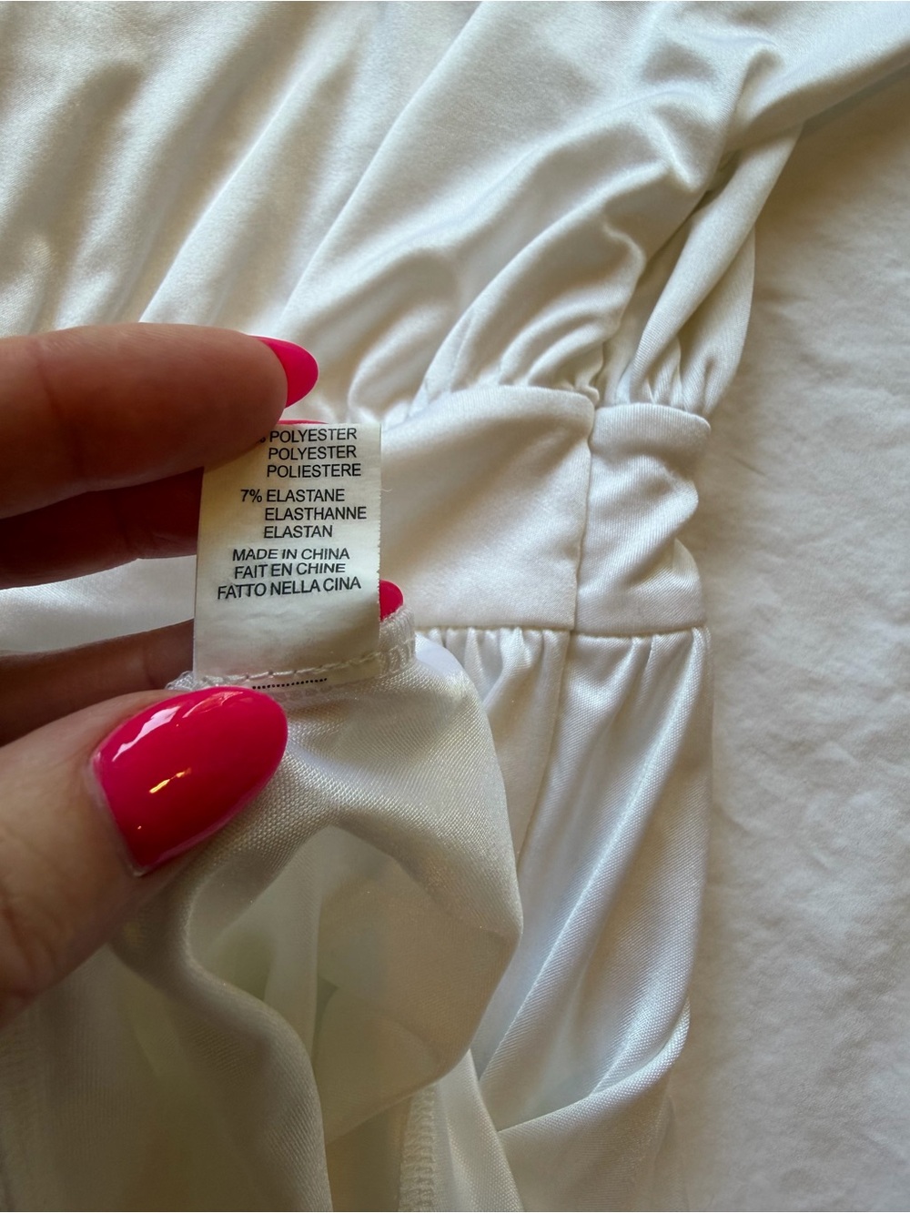 Halston Heritage White Carrie Bradshaw Dress Size 2 - Picture 9 of 12